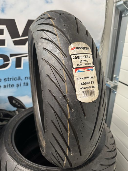 200 55 17 Anvelopa Moto NOUA Avon Spirit ST Cauciuc Spate