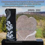 Cruci din granit și marmură cu gravură laser – Chirila Prodcom Simeria