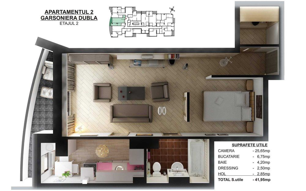 Apartament 13 Septembrie - Metrou Academia Militara vs One Cotroceni