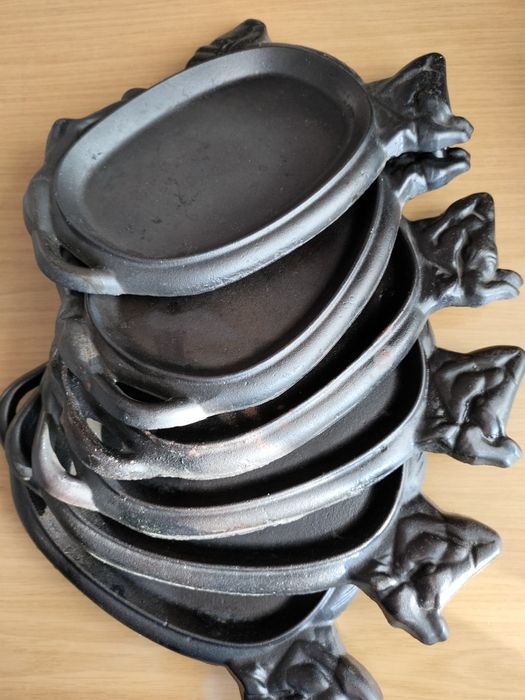 Сковорода порционная чугунная