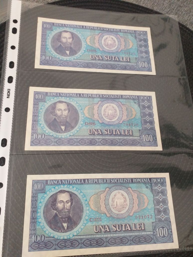 Bancnote românești 100 lei