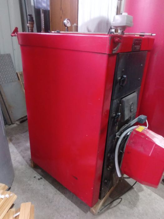 Centrala pe lemne,clasica,fonta 50 kw