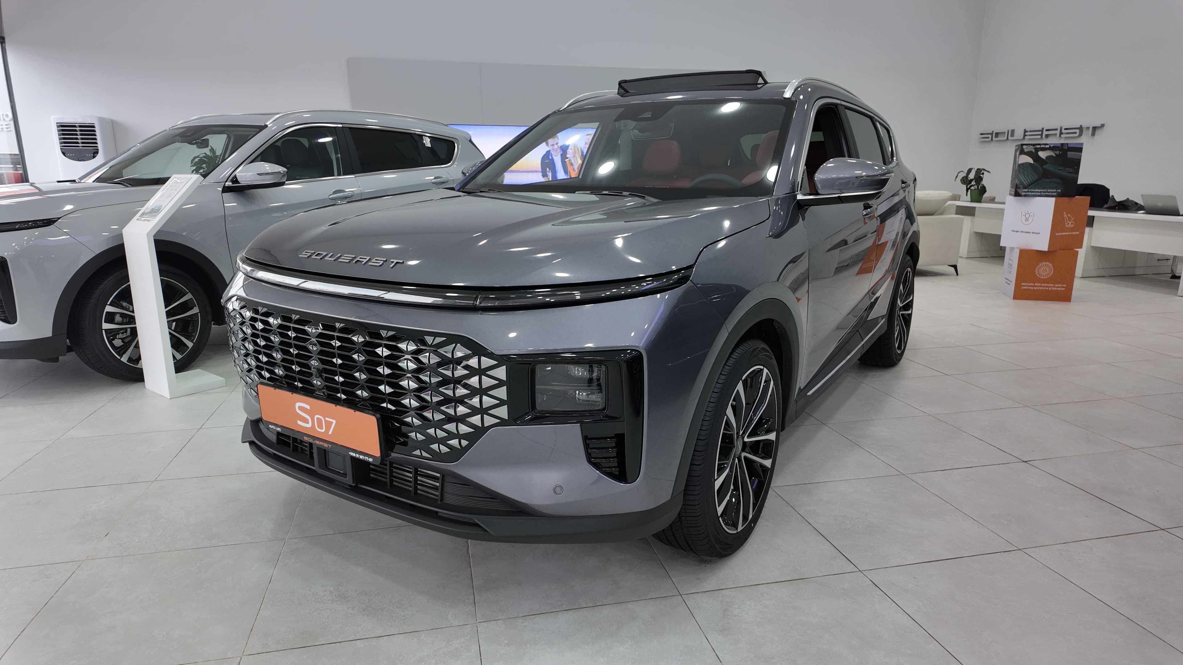 soueast s07 rasmiy dillerdan 5-yil yoki 200.000 km kafolat beriladi