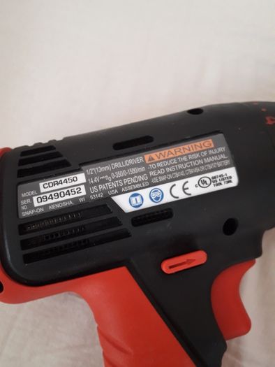 Разпродажба!!!Гайковерт на 3/8"и винтоверт Snap-on CTU4410