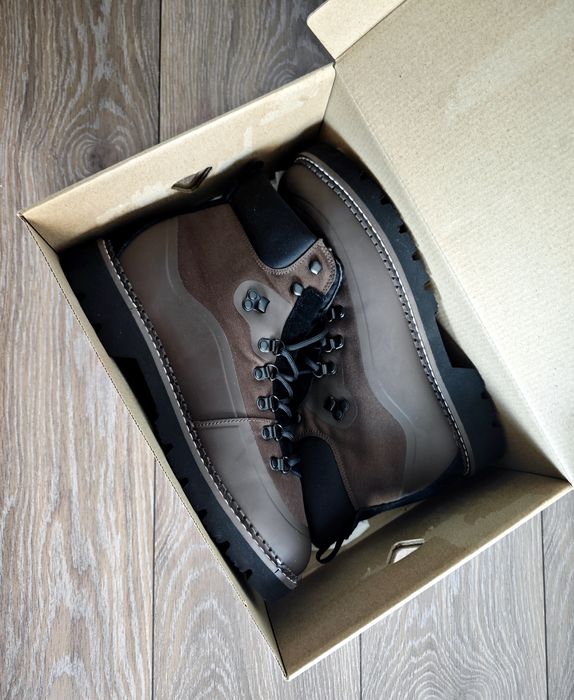 Нови Mango мъжки боти кафяви