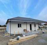 Case modulare pe structura metalica