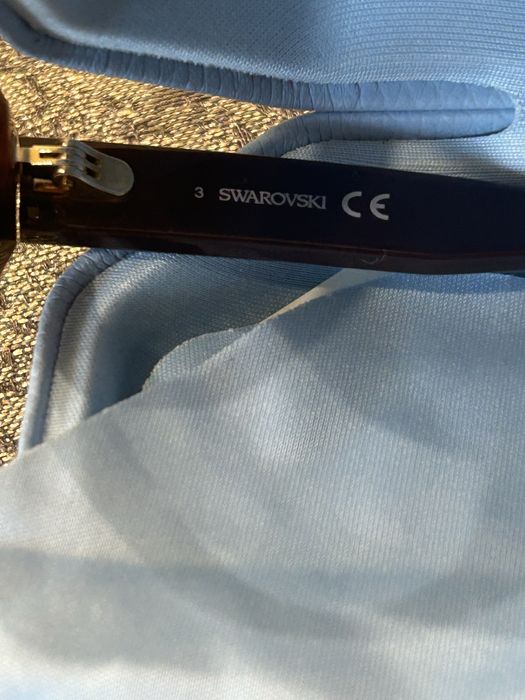 Ochelari vedere cu etui si accesorii Swarovski - nou cu eticheta