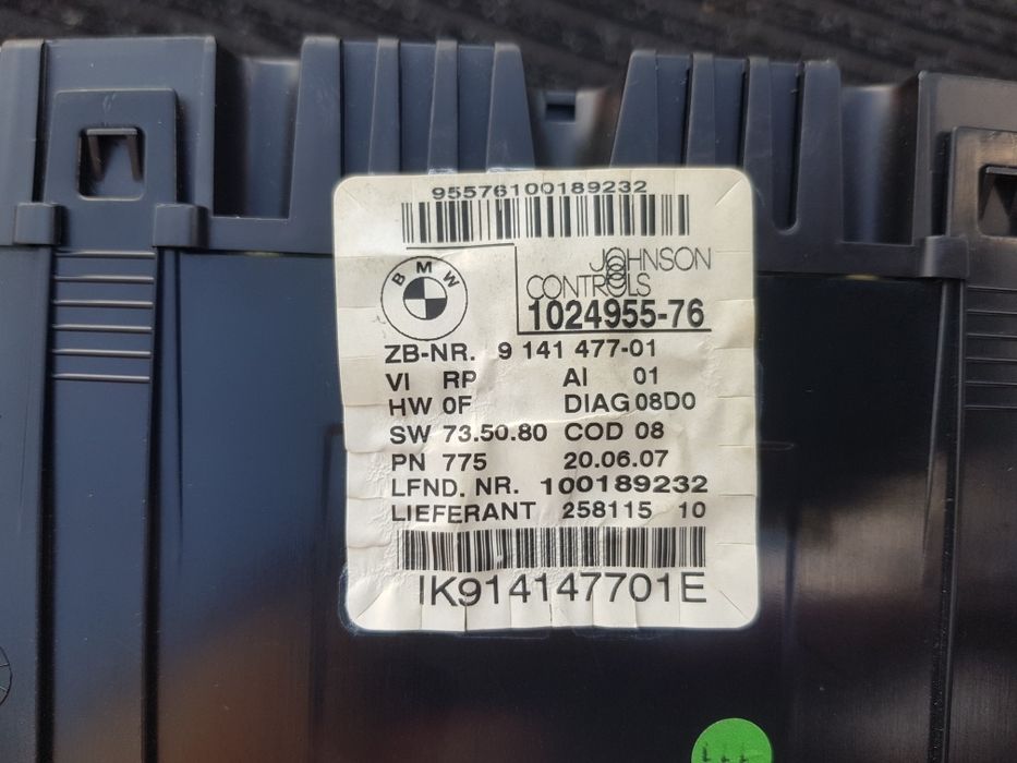Километраж Табло за BMW E87 Diesel БМВ Е87 дизел