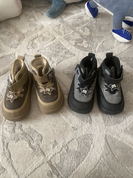 Утепленные ботиночки  25 размер