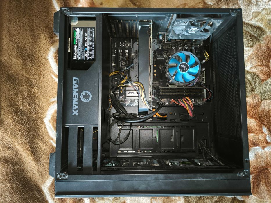 Intel core i5-8500, GTX-1070, ОЗУ 24Gb ( системный блок)