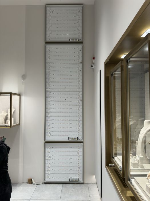 Casete luminoase textil