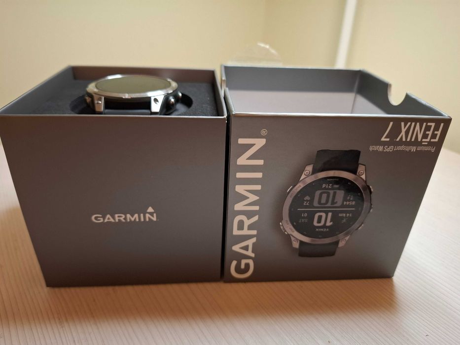 Garmin Fenix 7, cumparat din magazin