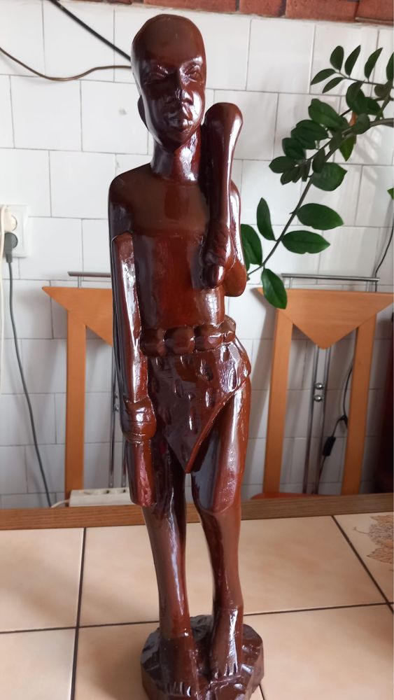 Statueta africana din abanos