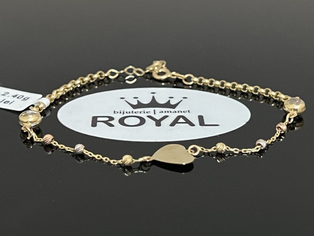 Bijuteria Royal CB : Bratara dama aur 14k 2,40 grame