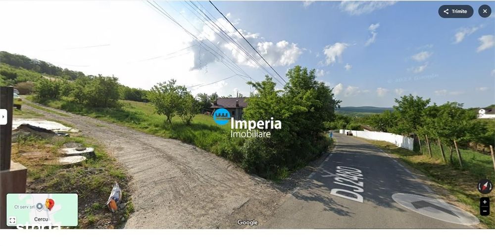 Teren 900 mp de vanzare – sat Cercu, comuna Barnova