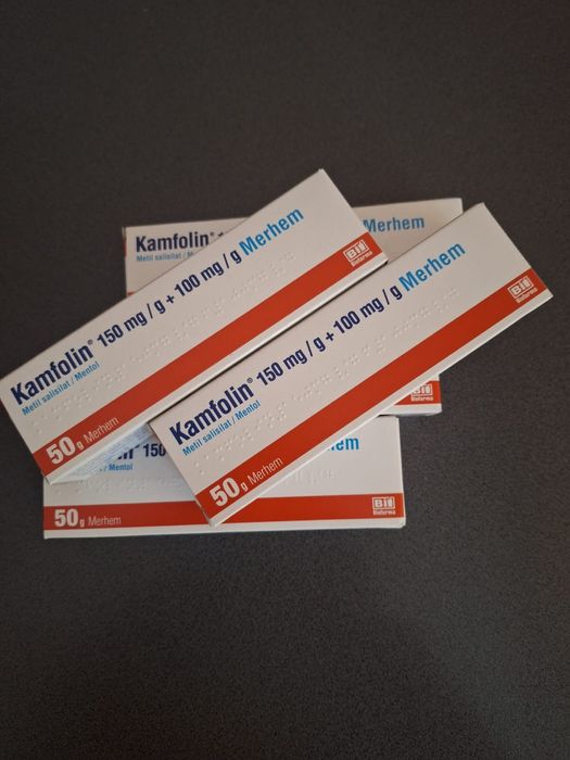 Crema kamfolin,5 bucati la pretul de 115 lei