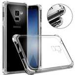 Husa/Bumper Protectie Colturi Silicon Crystal - Samsung S10/S9/S8 PLUS