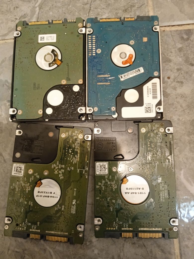 Vind harduri laptop sata de 320,500,750 GB verificate