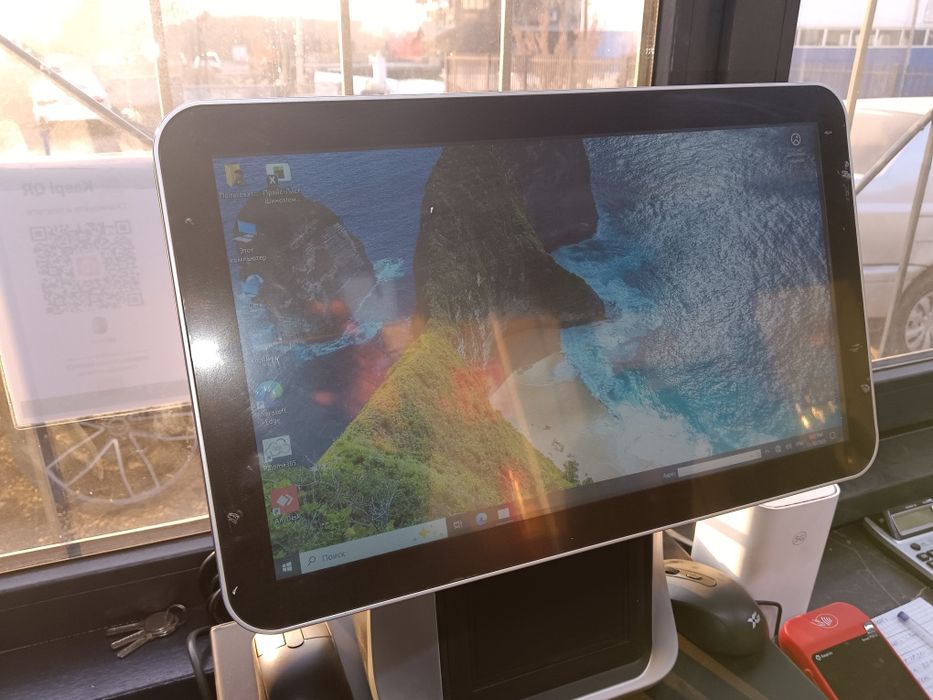 Моноблок POS терминал.