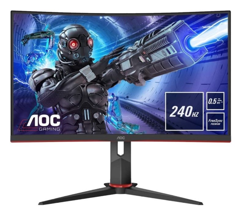 Монитор 27" AOC C27G2ZE/BK черный