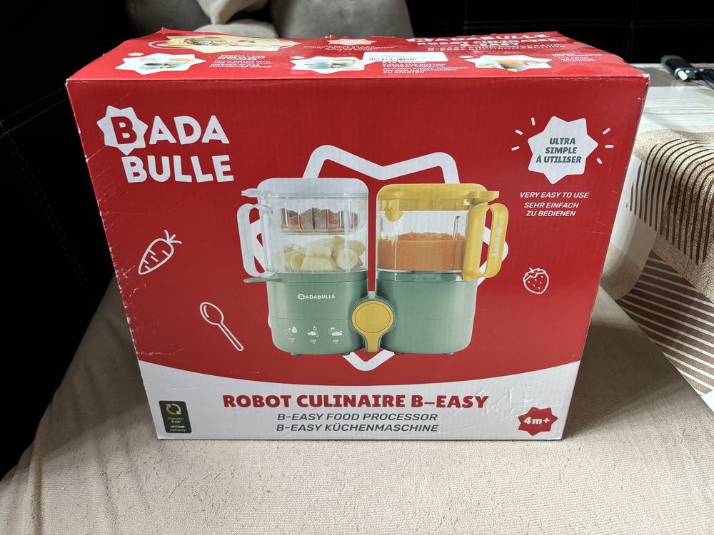 Badabulle B-Easy уред за приготвяне на бебешка храна
