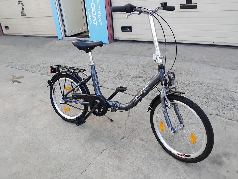 Vând bicicleta pliabila din aluminiu