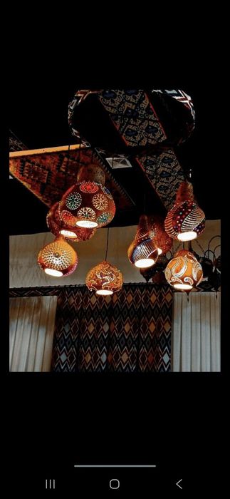 Светильник из тыквы