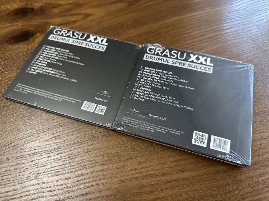 De Vânzare: CD / CDr - Hip-Hop / Rap Românesc, D. X S. S. 1., Grasu’