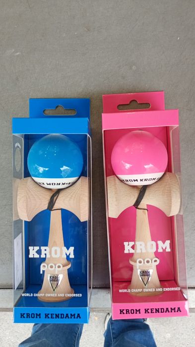 Kendama krom pop sticky roz