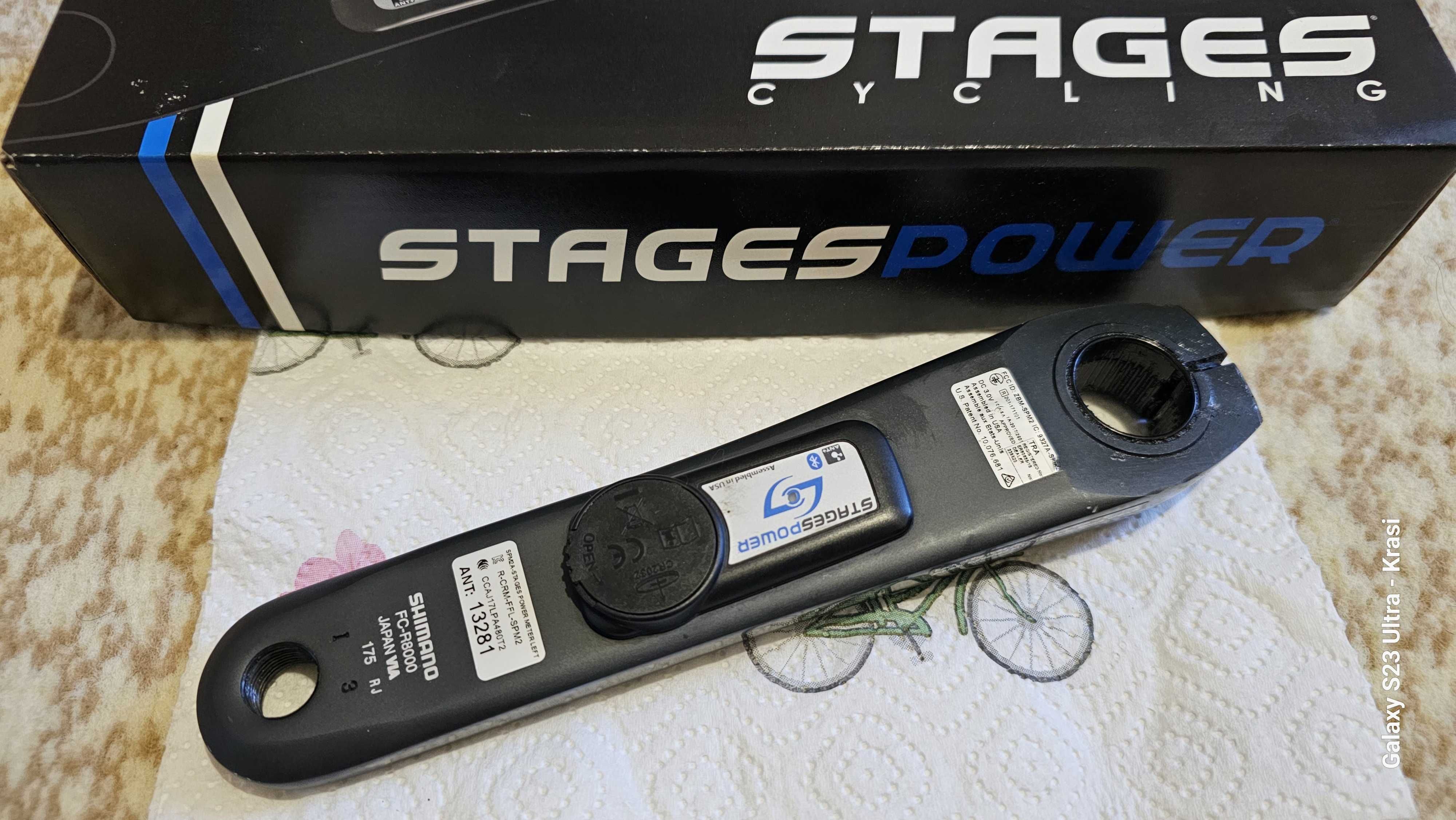 Powermeter Stages Shimano Ultegra R8000 Gen3 L