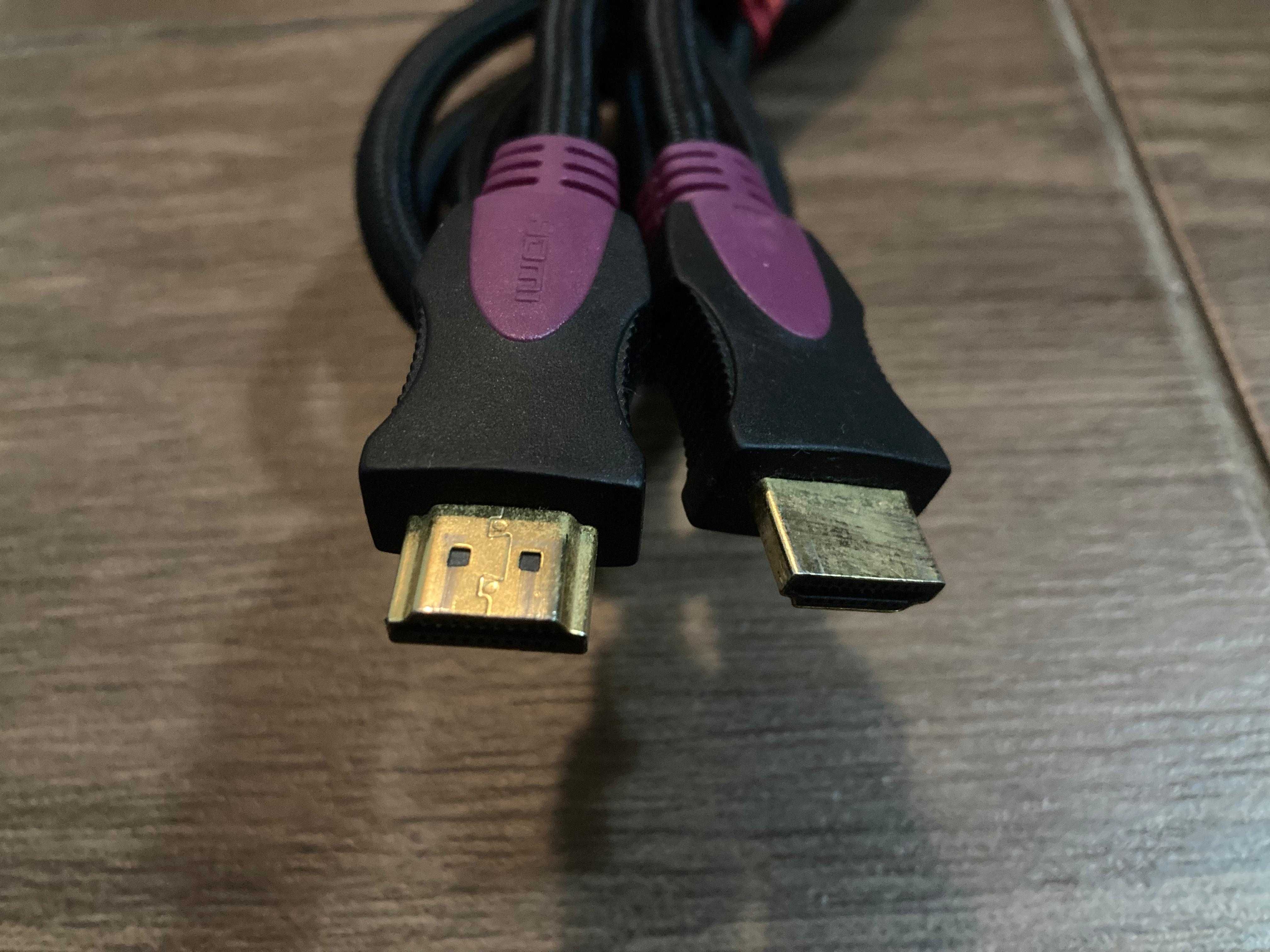 Cablu HDMI to HDMI, 2metri, gold plated connectors.