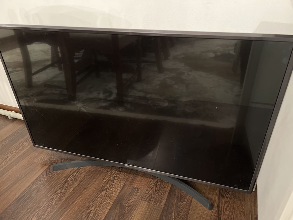 LG 43” телевизор — экран сынған (жөндеуге/запчастьқа)