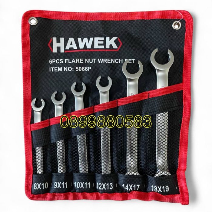 Срязани ключове 6 части комплект HAWEK