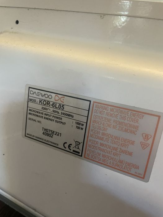 DaeWoo Microunde Functional