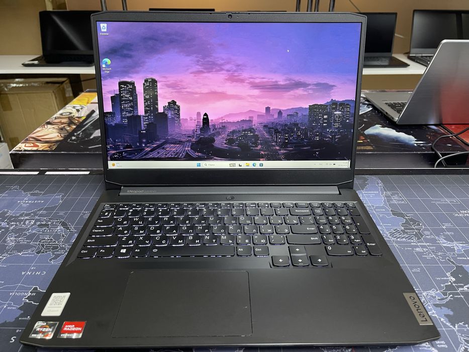 Игровой Lenovo ideapad Gaming 3 Ryzen 5-5600H/8GB/SSD512GB/RTX 3050Ti