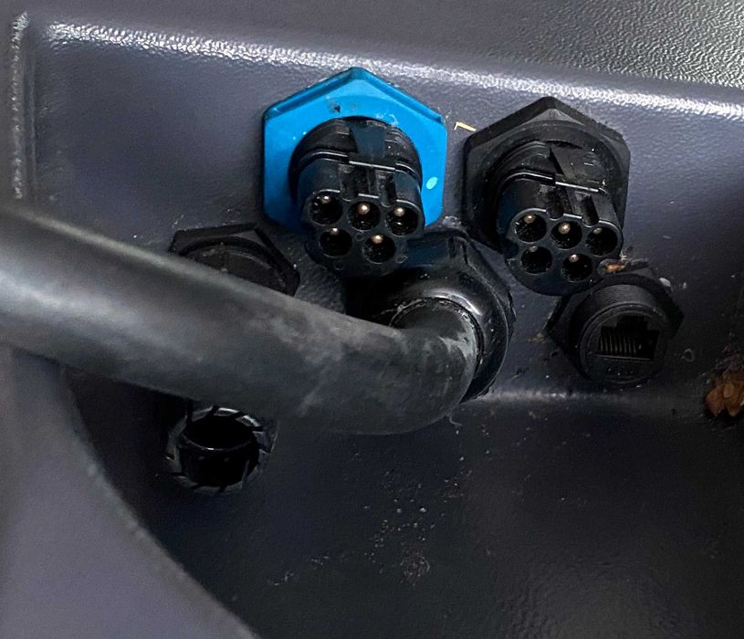 Stație încărcare auto ChargeX Aqueduct 22 kW Type 2 modul control
