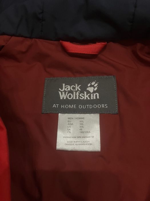 Jack wolfskin яке с мембрана и пух