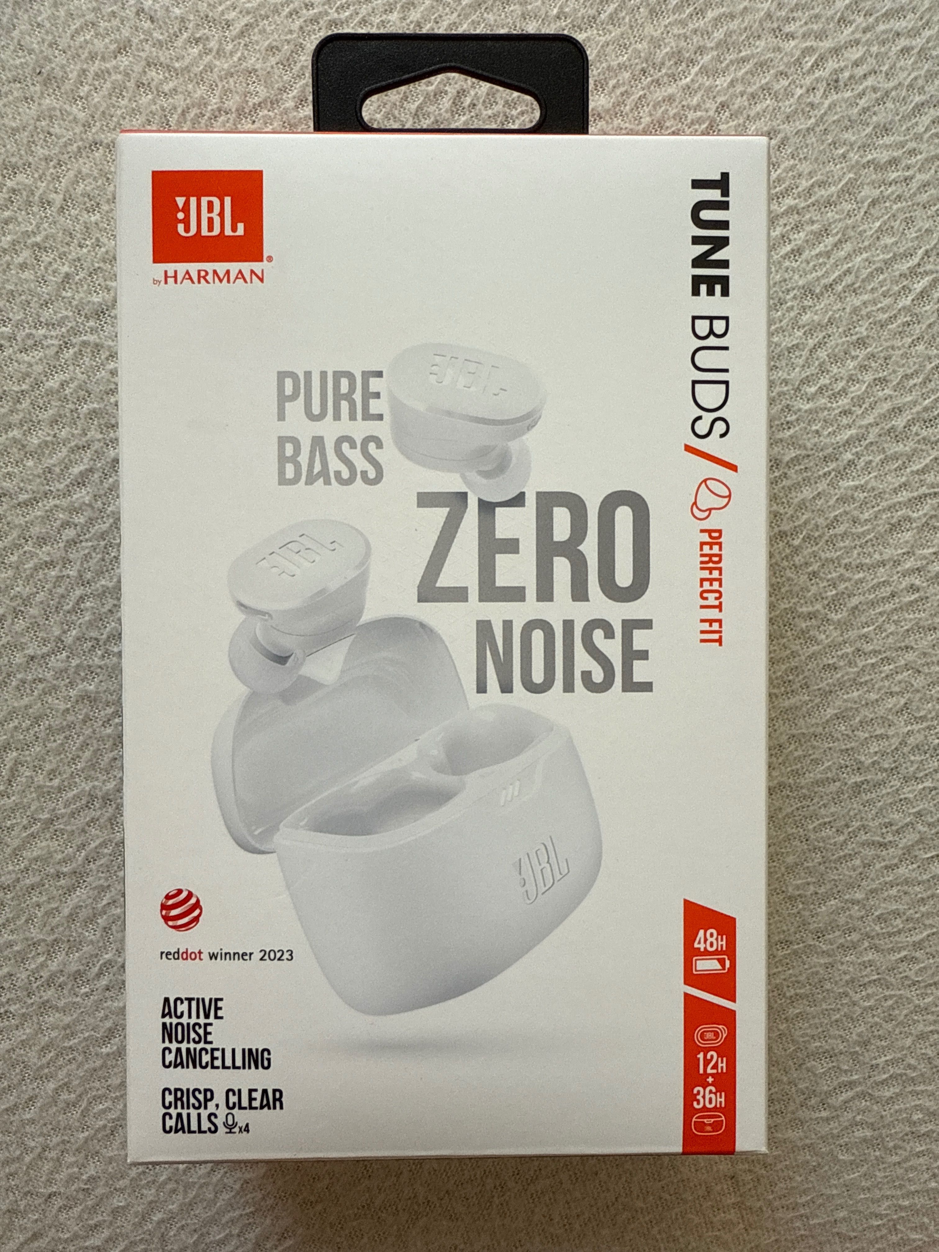 Бели Слушалки JBL