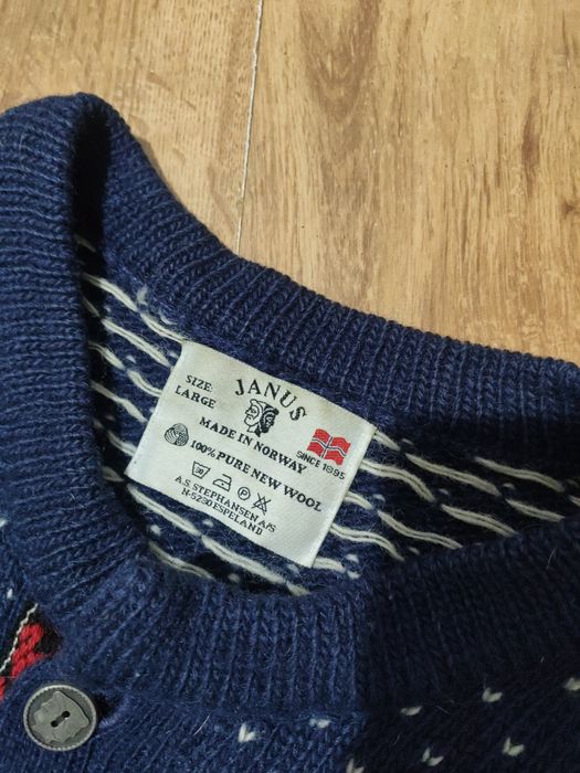 Pulover din lână Janus made in Norway mărimea XL persoană înaltă