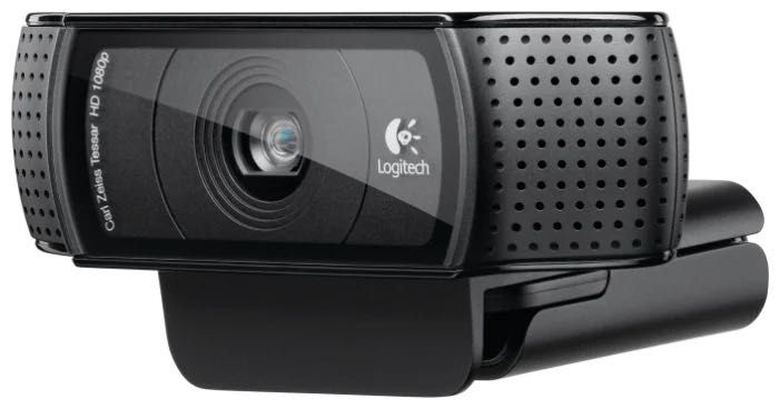 Logitech C920 Pro full HD 1080p с автофокусом в черном цвете