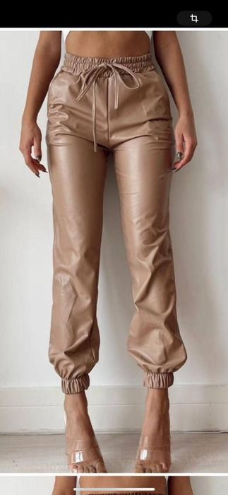 Pantaloni imitație piele