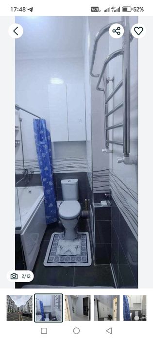 Yashnabod Uzbumda 1xonali kvartira ijaraga beriladi