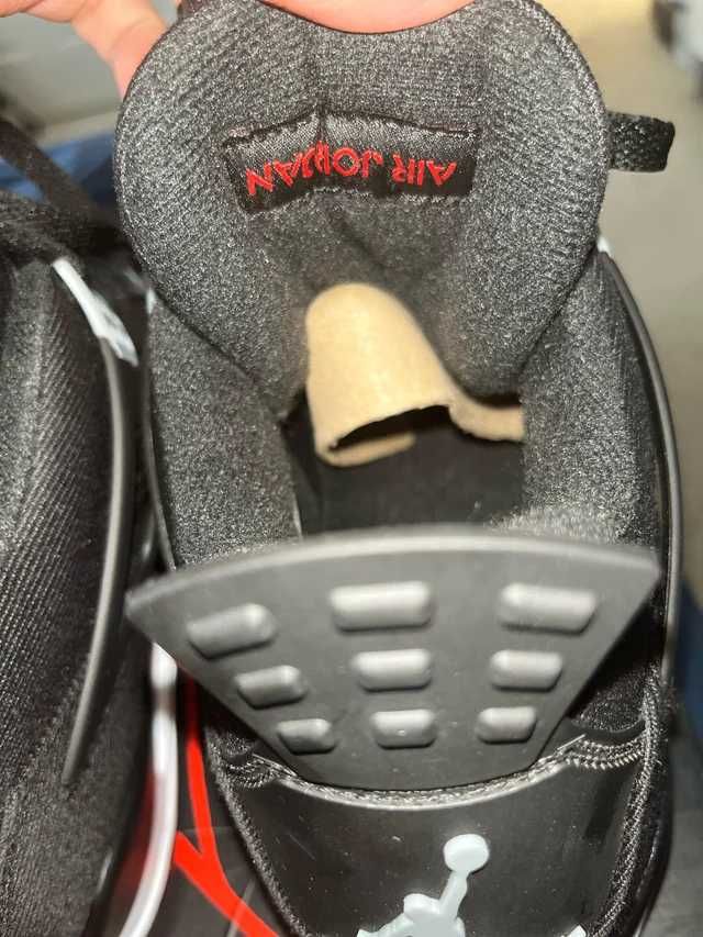 Air Jordan 4 Black Canvas