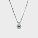 Lant cu pandantiv aur 18k,alb/roz/galben cod 9543,9545,9546,9548