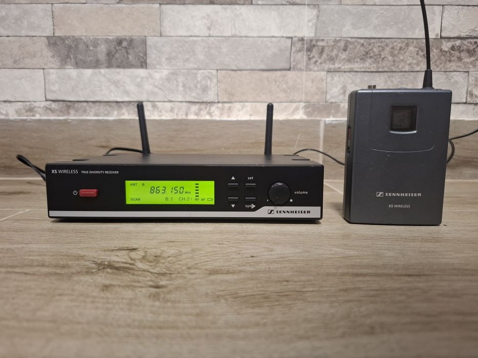 Lavaliera + receiver Sennheiser