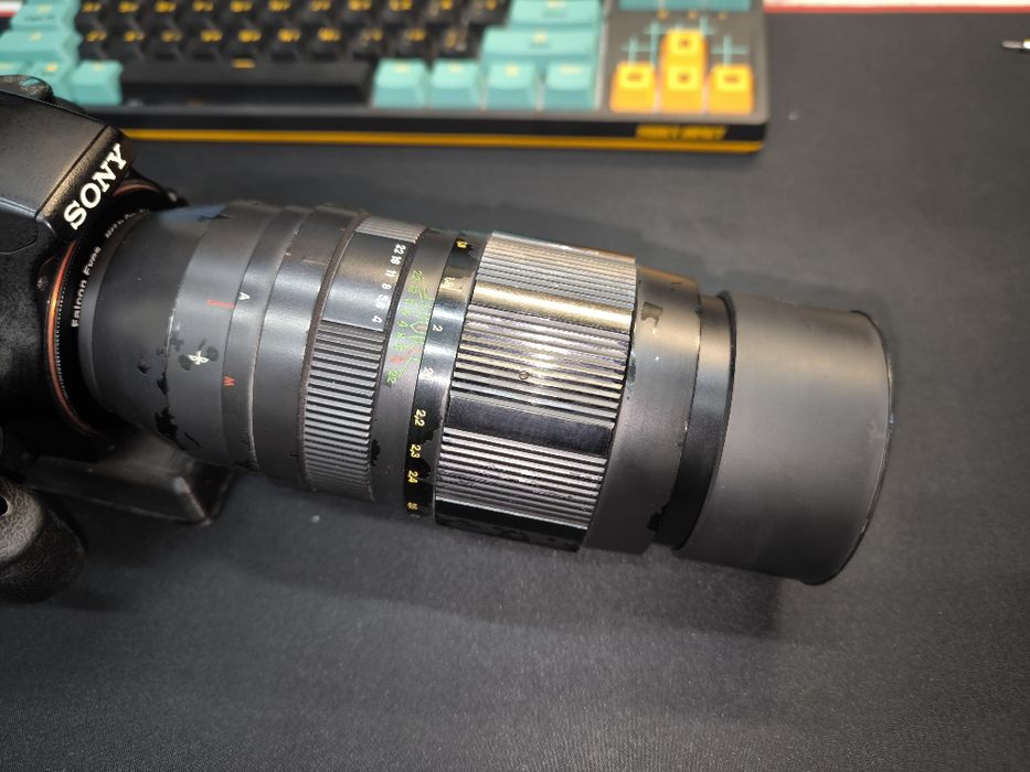 Советские объективы на фотоаппарат СССР/sony
