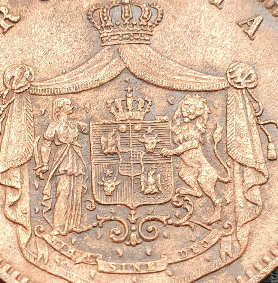 Moneda 10 bani 1868, detalii foarte bune, de colectie