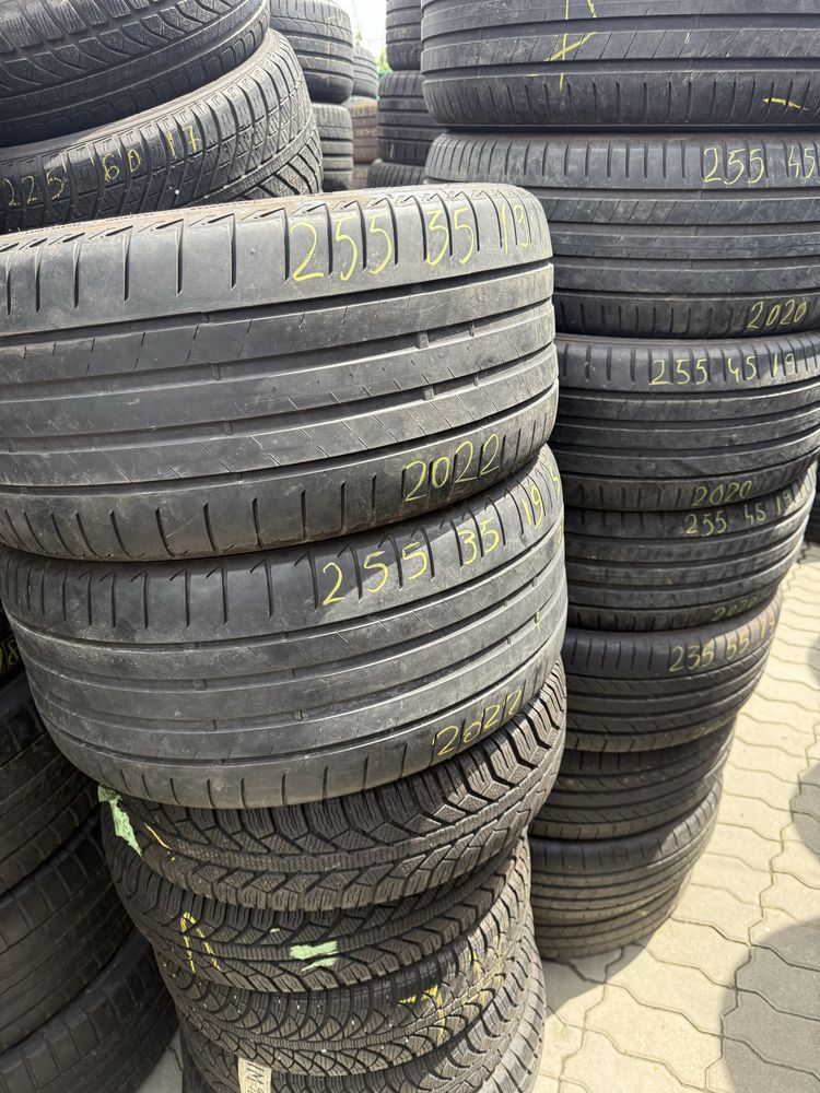 255/35/19”Set BRIDGESTONE dot 2022.anv vară.Impecabile.