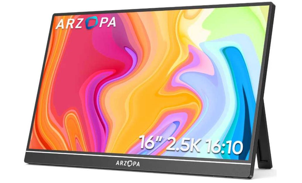Monitor Portabil LED Arzopa Z1RC 16 inch QHD 2.5K HDMI + Type-C