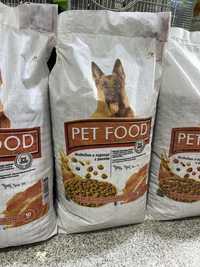 Сухой корм для собак PET FOOD